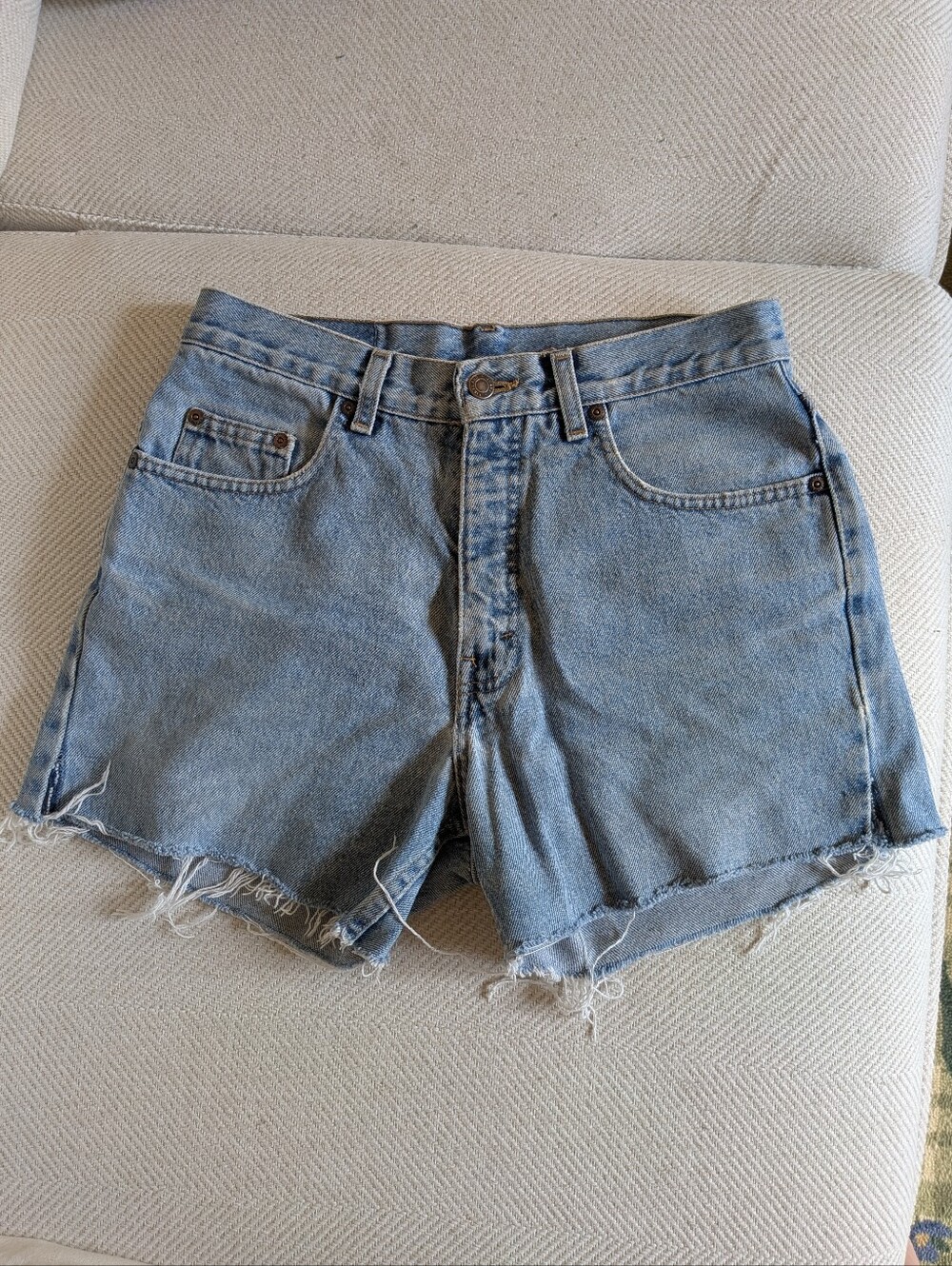 Vintage Cutoff Denim Shorts